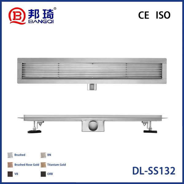 DL-SS132 Drainage de plancher en acier inoxydable européen