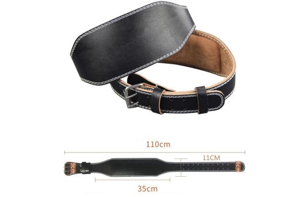 Heavy Duty Workout Boxing Gym Equipments Weight Lifting PU Leather Gym Belt