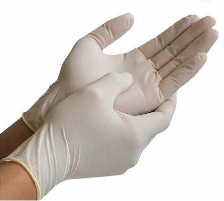 Blue Nitrile Disposable Gloves Powder Free with CE certificate