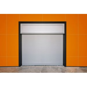 Высокая безопасность высокая скорость ПВХ Roll Up Rapid Shutter Door 304 Нержавеющая сталь Внутренняя алюминиевая решетка