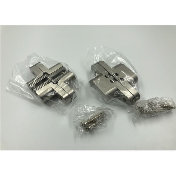 Bisagras de puerta ocultadas resistentes del soporte de la mortaja para la instalación del rubor del guardarropa del armario