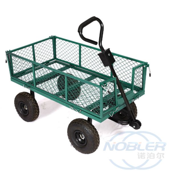 Восхитительные серия тележки сада света тележки зеленого растения в горшке двигая и удобный