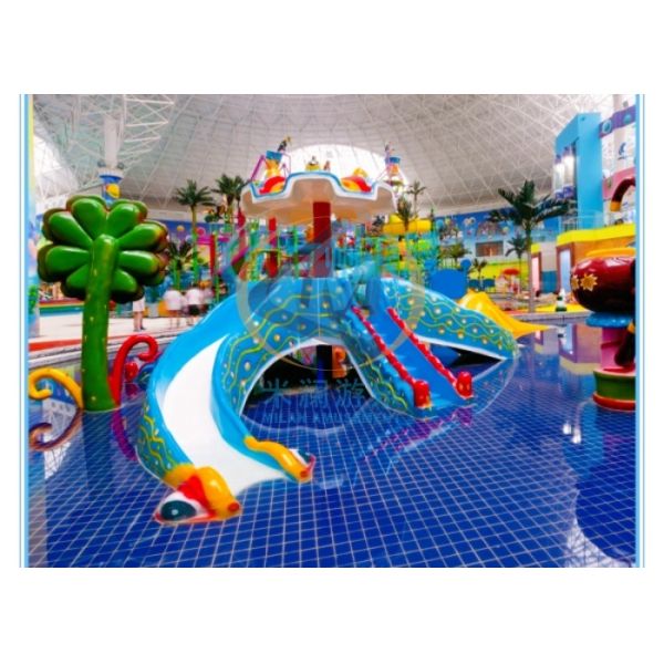 Octopus Shape 4m Water Splash Pad for Kids Outdoor Interactive Spray Play Pool