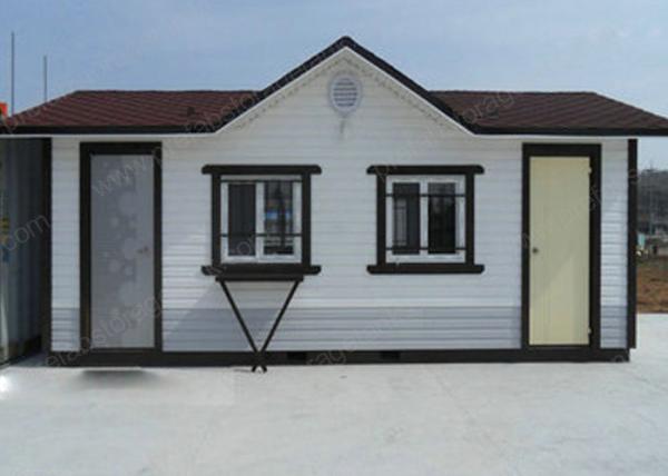 Modern Small Prefab ReadyMade Mobile Steel Cottages With 60m² ANT PH1709