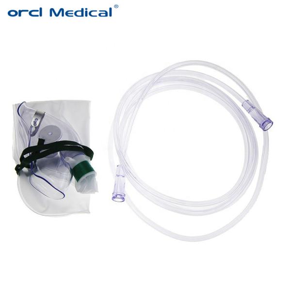 Medical Supplies Disposable Pvc Oxygen Mask Adjustable Oxygen Gas Mask For Adults And Children
