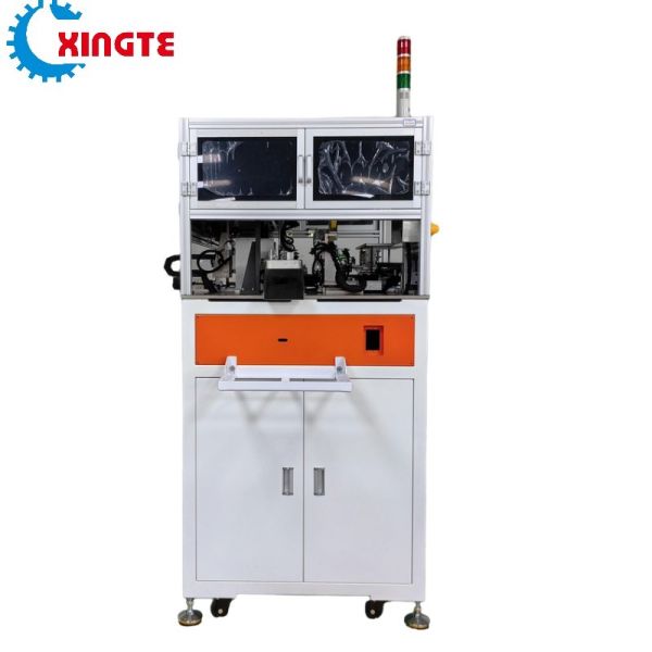 220V 50Hz Fully Automatic Coil Winding Machine , 2 Stations Toroidal Coil Winder