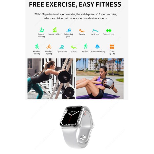 eloj inteligente para mujer, reloj de Fitness de 1.8 pulgadas (respuesta/hacer llamada), монитор частоты сердечных сокращений