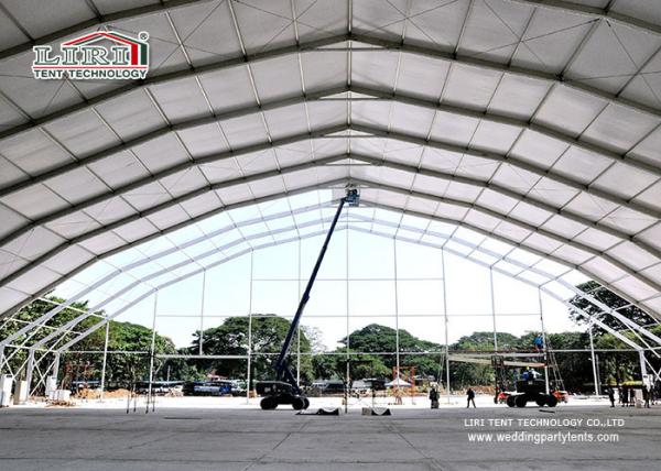 Barraca luxuosa do copo de água da decoração/barracas brancas do casamento