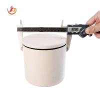 1000 ml Jar de cerâmica de alumínio branco para moinhos de bolas planetárias industriais