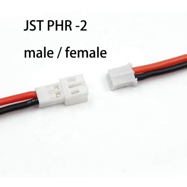 Male Female 2 pin JST PH 2.0 Pitch 2.0mm Connector Wire Harness Cable