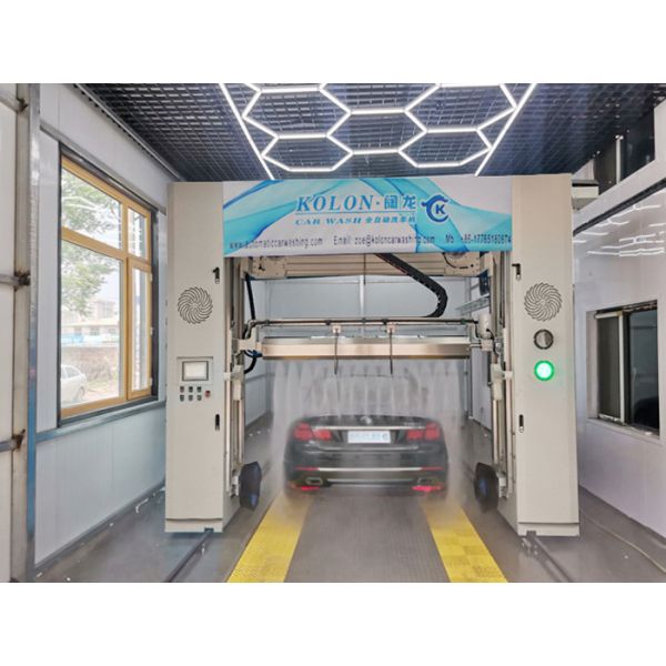 KOLON KL-6VF Stainless Steel Rollover Car Wash Machine | Hot Air Blower Drying |