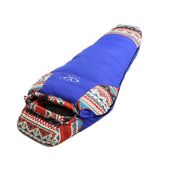 Wholesale Custom Adult Down-filled Sleeping Bag Outdoor Camping Sleeping Bag Warm Camping White Duck Down Sleeping Bag