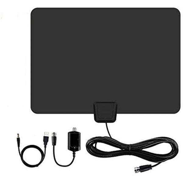 Provide Black ABS best price vhf repeater thin digital indoor hdtv antenna
