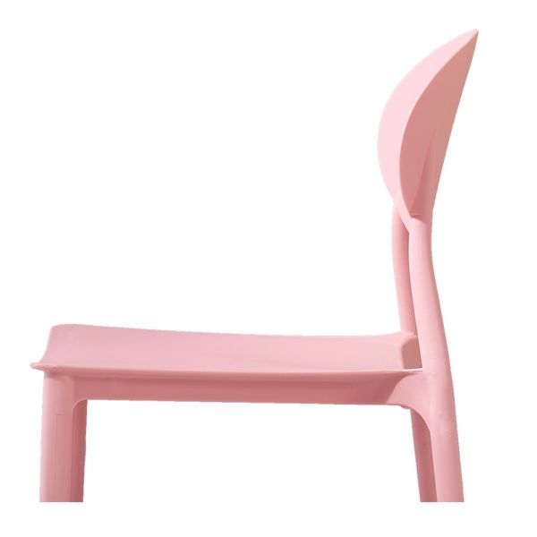 Modern simple and casual plastic dining chair sun chair creative cafe milk tea shop negotiate chair