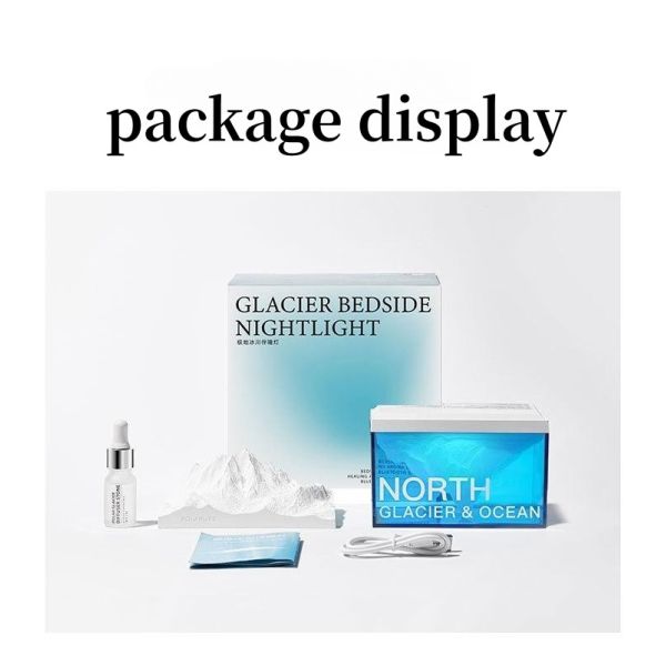 Iceberg Diffuser Stone Decoration Car Aromatherapy Essential Oil Bedroom Without Fire Aromatherapy Night Light