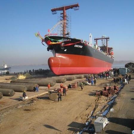 Airbag de borracha marinha anti-explosão de alta qualidade para lançamento de navios e levantamento de peso e salvamento