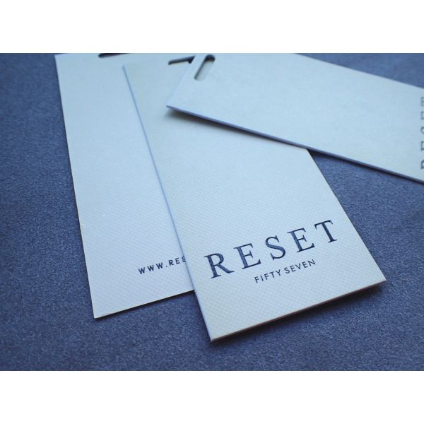 Повторно использованная бумага 200gsm 	бирки качания одежды 0.23mm