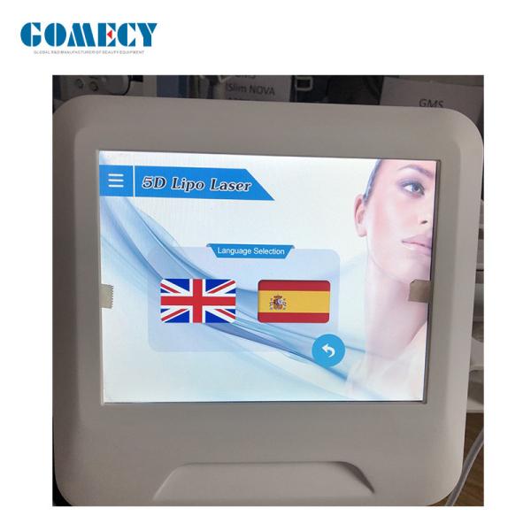 940nm 980nm Máquina de emagrecimento anti-celulite Máquina de contorno corporal 5D Lipo Laser