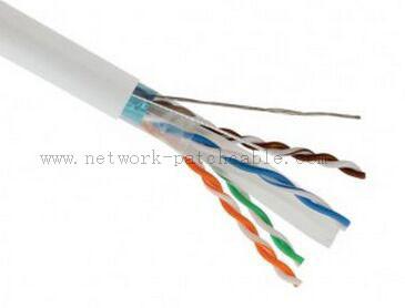 Indoor Network Gigabit Ethernet CAT6 UTP Cable 23AWG 4Pair 305m/roll Grey