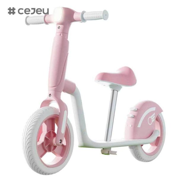 CJ-LBB-988-1 Factory Direct Supply Two-wheeled Non-pedal Kids Kick Scooter Balance Bike Aluminium Alloy Frame Children's Balance Bike