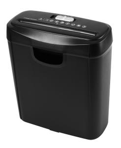 Shredder de papel manual 6 folhas de tira cortada Mini Shredder de plástico