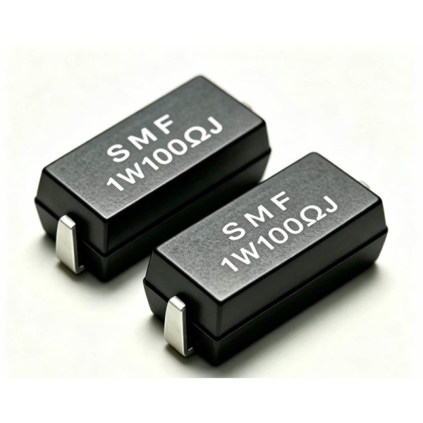 10~2MΩ 1WL Automotive Resistors 5% precision 100ppm/°C Metal Film Chip Resistors
