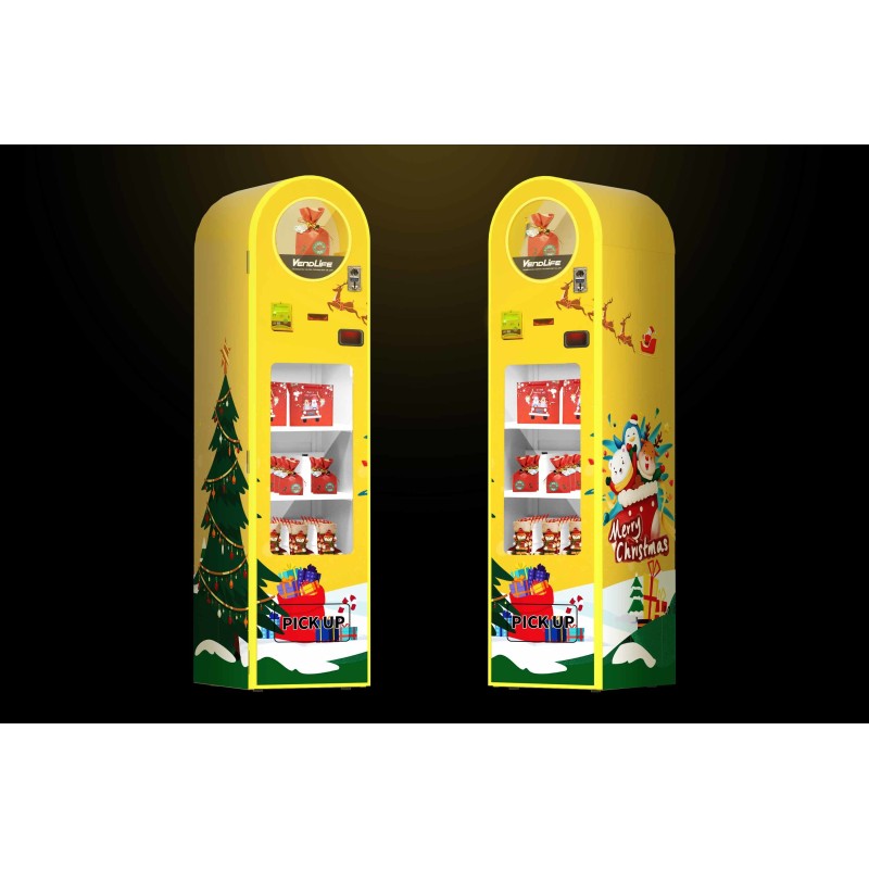 cashless payment Automatic Vending Machine 50HZ Frenquency Refrigerated