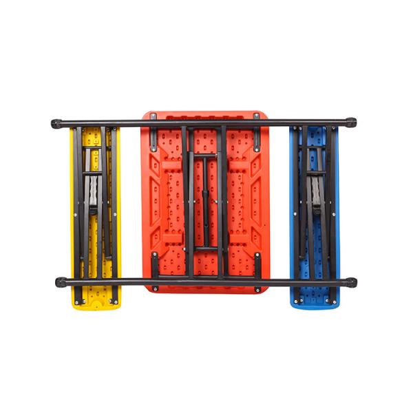 Colorful Outdoor Collapsible Kids Picnic Table With Benches Easy To Carry