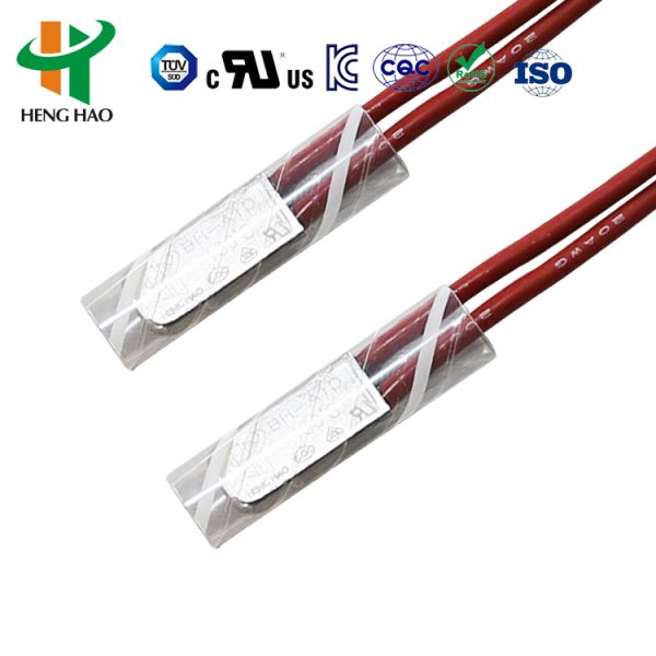 Metal Case Motor Thermal Overload Protection Fuse Electrical Equipment Usage 9700K thermostat