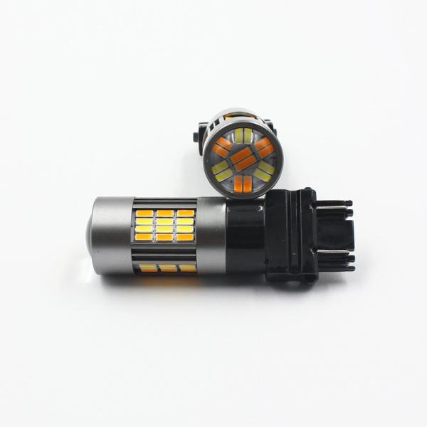S25 P21W 1157 5630 62 SMD Amber White 4014 62LEDs Car LED Bulbs DRL Dual Switchback color 1157 BAY15D 3157 7443 T20