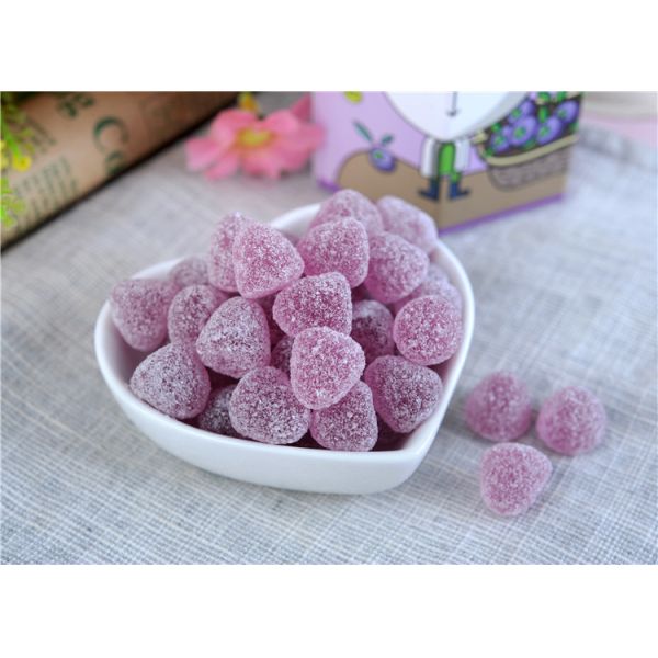 Yummy Children'S Fruit Pectin Candy , Soft Fruit Jelly Candy Non GMO