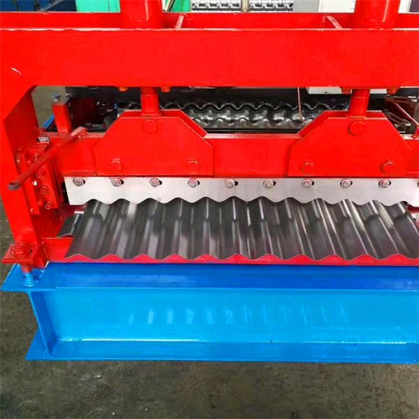 380V / 220V Steel Tile Roll Forming Machine 300 H Steel Welded Machine Frame