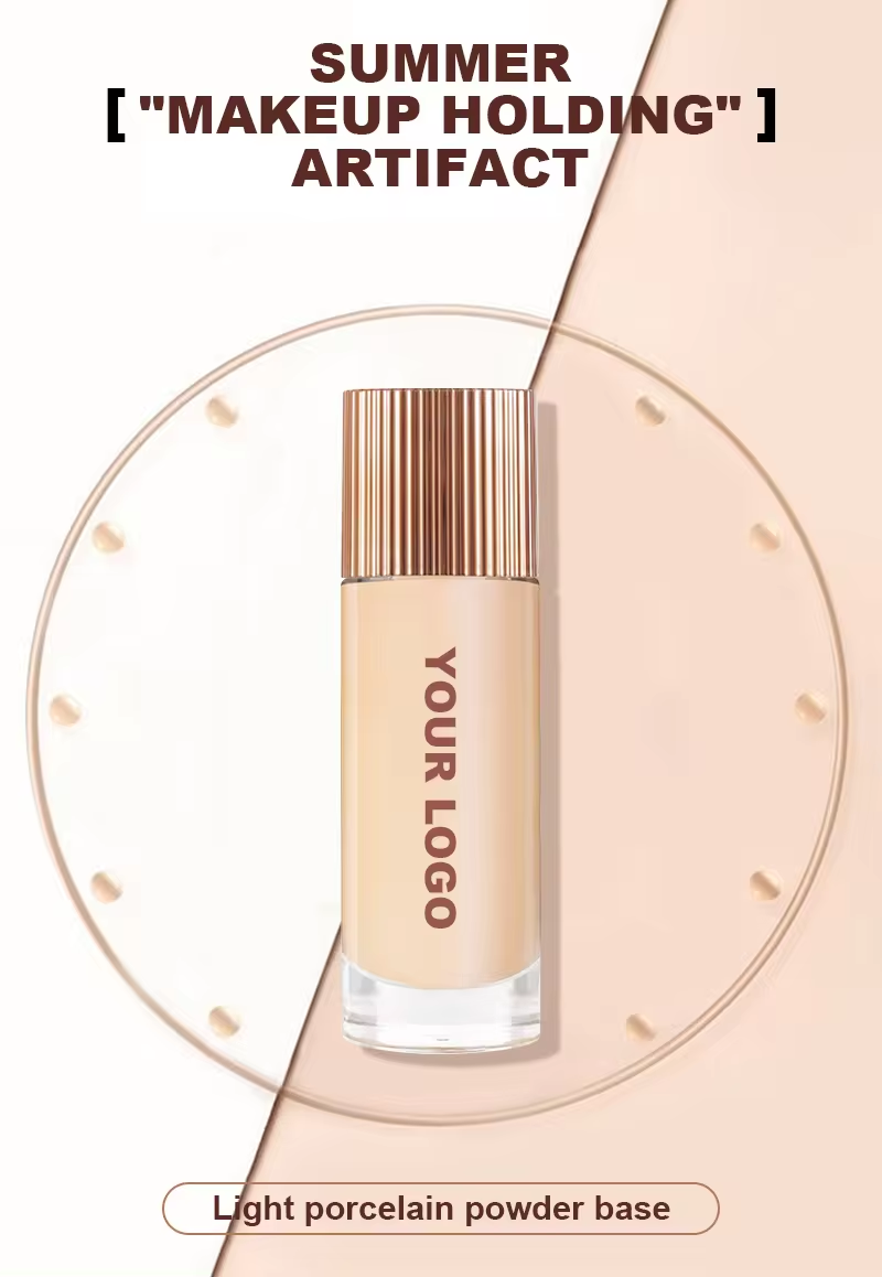 Maquillaje de etiqueta privada Fundación mate con cobertura completa Fundación líquida Maquillaje al por mayor Cuerpo femenino Fundación líquida impermeable