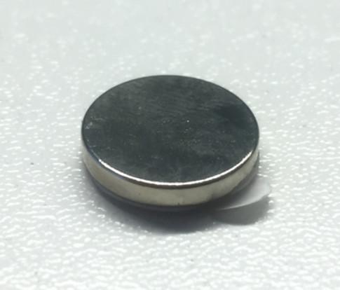 N35 Grade Neodymium Permanent Magnets Disc 10x1mm With 3M Double-Sided Tape