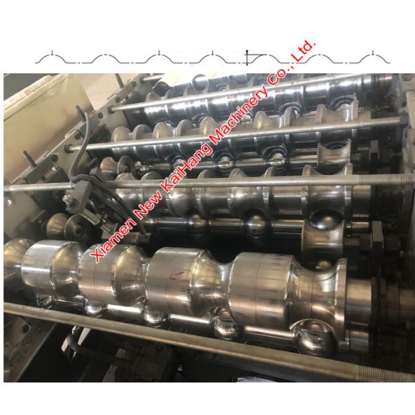 0.4mm 0.5mm 0.6mm Bamboo Tile Roof Roll Forming Machine