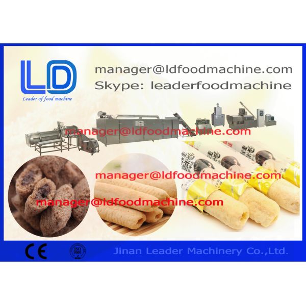 corn flakes / cereal / Snack Making Machine mixing / extruding / inflating rice corn