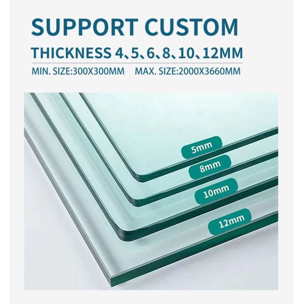 66.2 Laminated Security Toughened Sandwich Glass Panel for Your Requirements