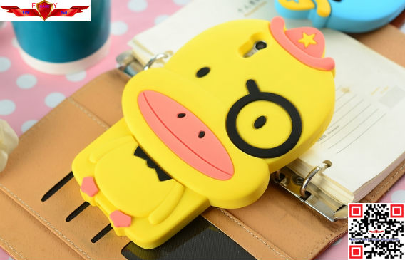 New Arrival ECO-Friendly Cartoon Silicone Cover Case For Lenovo S960