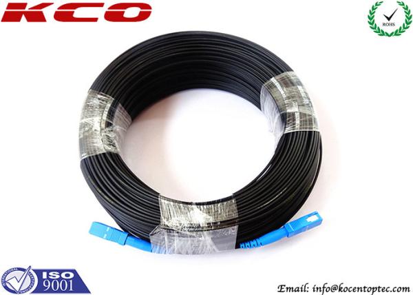 SC FTTH Drop Patch Cord / Fiber Optic FTTH Patch Cable / Outdoor Drop Patch Jumper