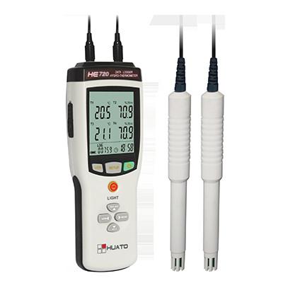 Mètre portatif d'humidité de la température d'hygromètre de thermomètre numérique avec la sonde