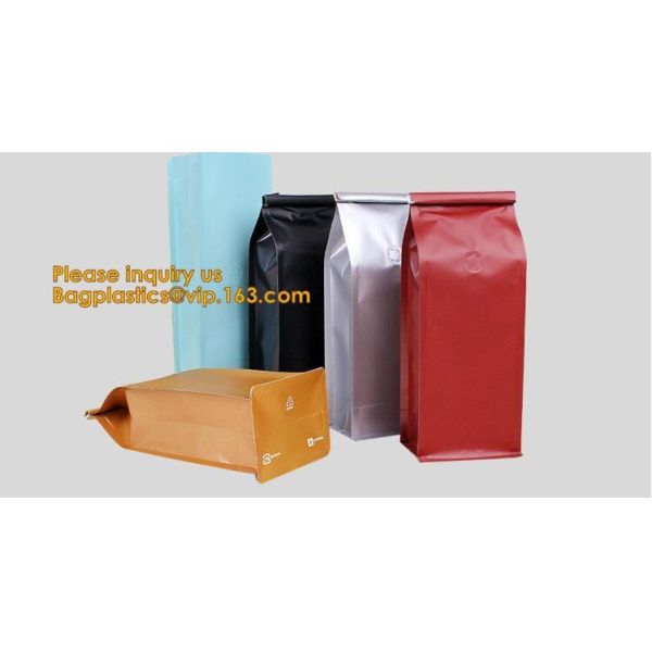 Environmentally friendly Coffee Bag And Tea Bag/ Digital Printing Green Tea Pouch/ Resealable Coffee Package bagplastics