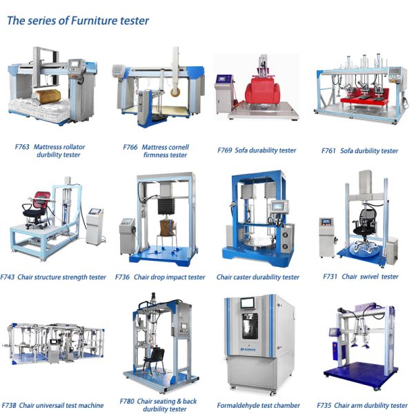 Chair Chassis Back Endurance test Machine  Durability Tester