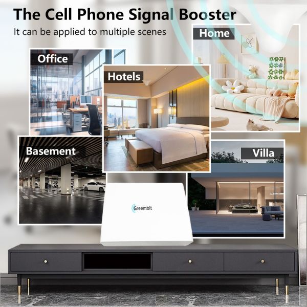 Consumer Friendly Weak Mobile Signal Repeater 3G 4G 5G Cell Phone Booster For Home