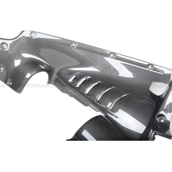SF90 Stradale PHEV Engine Cover Dry Carbon Fiber 5 PCS Set Superior Engine Parts Compatible with Ferrari SF90 Series