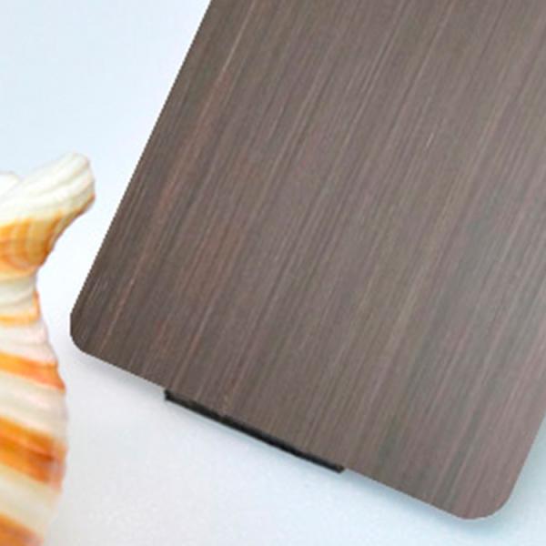 201 304 316 Stainless Steel Pvd Sheets Antique Bronze Metal Sheet