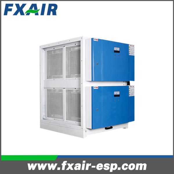 98% Commercial Kitchen Oil Mist Collector Electrostatic Precipitator High Efficiency ESP Filter for Hotel Kitchen Grease