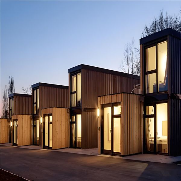 Hot Dip Galvanized Eco Friendly High-strength Steel Prefab Container House Modular Container House