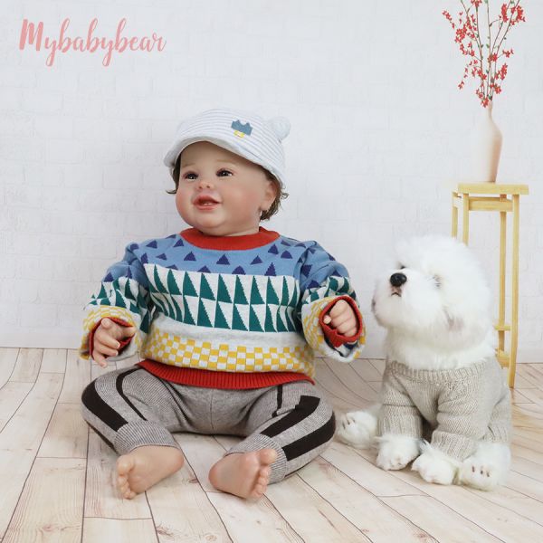 Children's Jacquard Pattern Kid Knitted baby pullover sweater