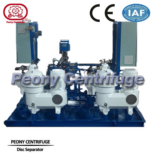4000 LPH Partial Discharge Diesel Marine Oil Purifier Centrifuge Separation