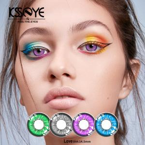Lente de contato colorida segura 14.5mm de ISO13485 Cosplay para Dia das Bruxas